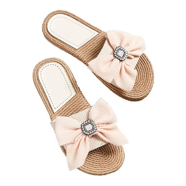 slippers ladies stripes bow home cotton indoor shoes style linen women comfortable flip flops hy372, Black
slippers ladies stripes bow home cotton indoor shoes style linen women comfortable flip flops hy372, Black