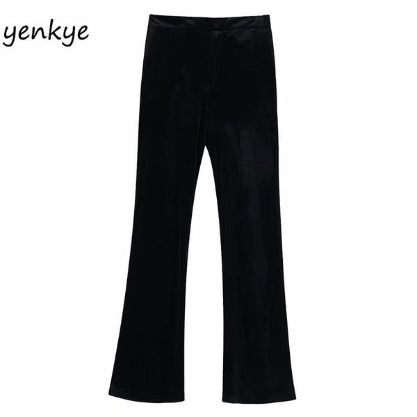 women's pants & capris women high waist vintage black straight velvet bbwm9824, Black;white
women's pants & capris women high waist vintage black straight velvet bbwm9824, Black;white