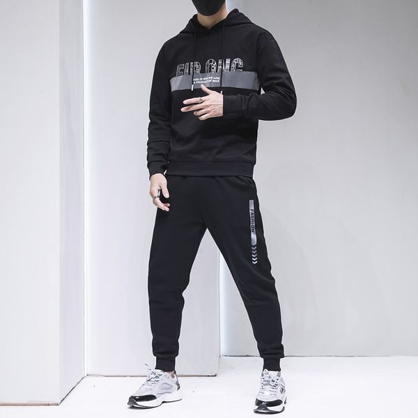 tracksuits long men's sports sleeve casual wear spring style sweater hoodie two piece suit fashion, Gray
tracksuits long men's sports sleeve casual wear spring style sweater hoodie two piece suit fashion, Gray