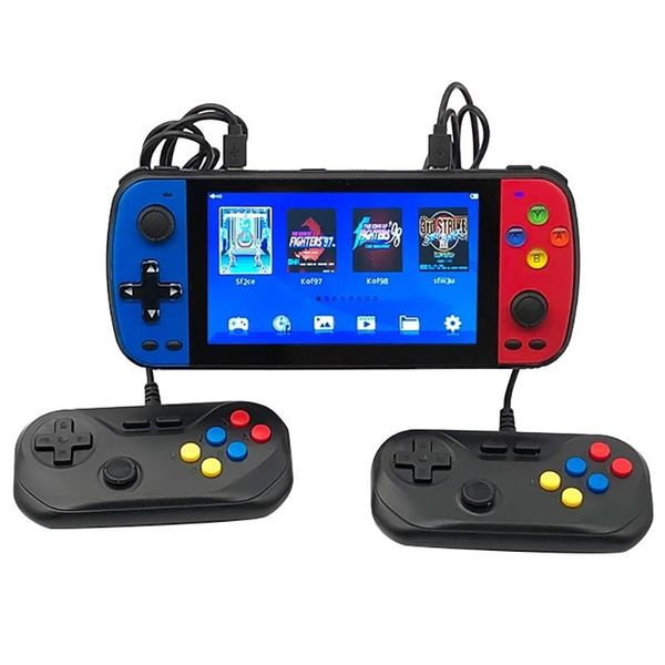 5.1 inch ps5000 double handheld game player arcade 128 bit retro console 64g 6000+ games gaming consoles with gamepads portable players
5.1 inch ps5000 double handheld game player arcade 128 bit retro console 64g 6000+ games gaming consoles with gamepads portable players