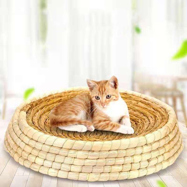 cat beds & furniture litter for four seasons general semi-closed pet breathable and washable handmade rattan woven
cat beds & furniture litter for four seasons general semi-closed pet breathable and washable handmade rattan woven