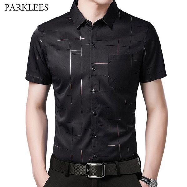 black print shirt men square collar mens dress shirts casual button down business camisa social masculina slim fit chemise homme men's, White;black
black print shirt men square collar mens dress shirts casual button down business camisa social masculina slim fit chemise homme men's, White;black