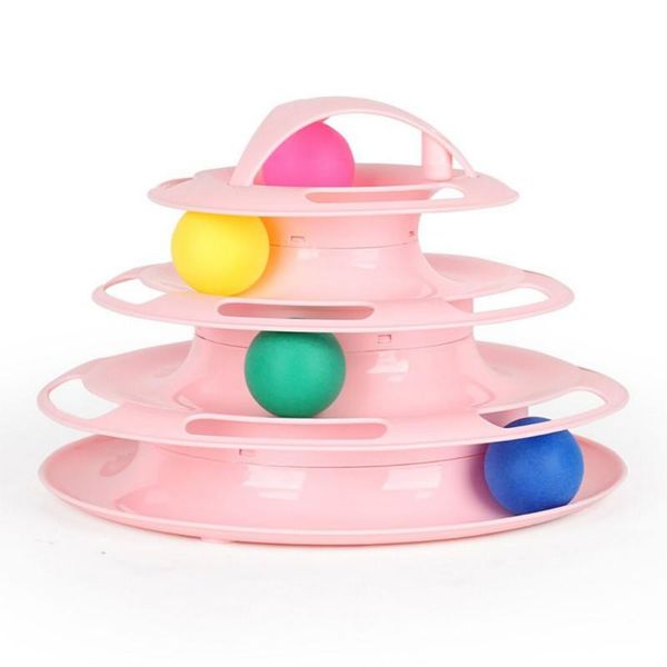 cat toys 4-layer funny pet toy tower tracks disc iq training intelligence amusement plate ball for cats
cat toys 4-layer funny pet toy tower tracks disc iq training intelligence amusement plate ball for cats