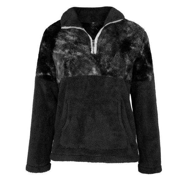 women's hoodies & sweatshirts winter autumn hoodie warm casual long sleeve tie-dye pockets zipper streetwear soft pullover for women, Black
women's hoodies & sweatshirts winter autumn hoodie warm casual long sleeve tie-dye pockets zipper streetwear soft pullover for women, Black