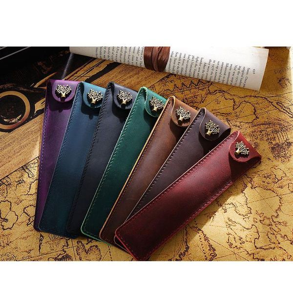 genuine leather pen pouch holder single pencil bag case with snap button for rollerball fountain ballpoint (black bags
genuine leather pen pouch holder single pencil bag case with snap button for rollerball fountain ballpoint (black bags
