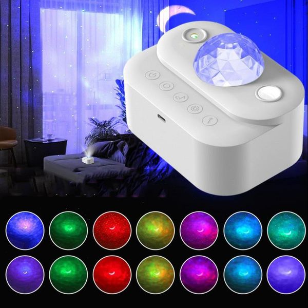 night lights projection lamp remote control speaker starry sky rotating water pattern atmosphere
night lights projection lamp remote control speaker starry sky rotating water pattern atmosphere