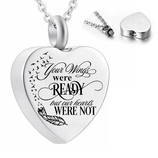 pendant necklaces 2021 for ashes urn jewelry memorial women heart cremation necklace, Silver 
pendant necklaces 2021 for ashes urn jewelry memorial women heart cremation necklace, Silver