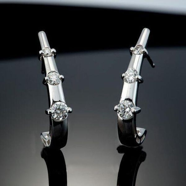 stud stylish temperament silver color bamboo earrings elegant triangle zircon beaded punk hip hop ladies jewelry q4t447, Golden;silver
stud stylish temperament silver color bamboo earrings elegant triangle zircon beaded punk hip hop ladies jewelry q4t447, Golden;silver