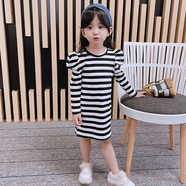 girl's dresses autumn girls knite stripe dress children white black long sleeve t shirts toddler fall kids clothing, Red;yellow
girl's dresses autumn girls knite stripe dress children white black long sleeve t shirts toddler fall kids clothing, Red;yellow