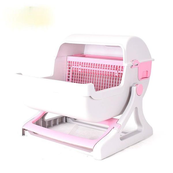 other cat supplies last one super easy cleaning design modern luxury half-sealed toilet elevated cats litter pan large space plastic trays
other cat supplies last one super easy cleaning design modern luxury half-sealed toilet elevated cats litter pan large space plastic trays