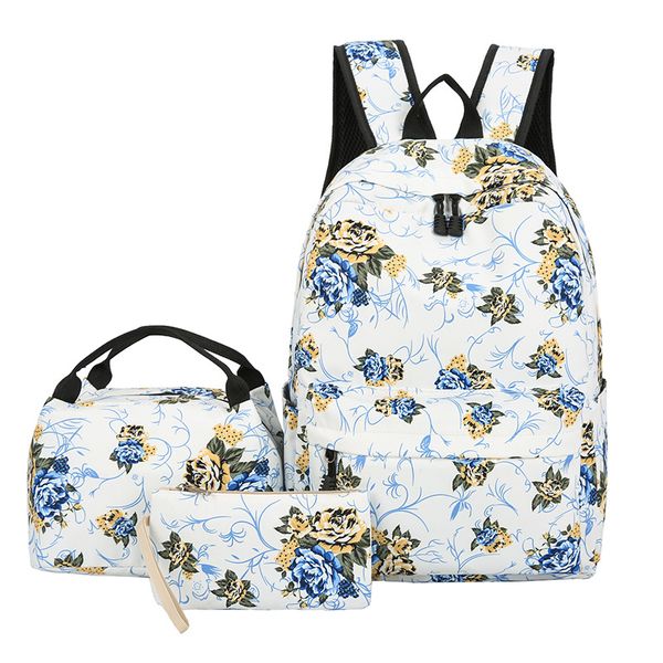 backpack glacieres a dos high-quality three-piece large-capacity student school bag japanese girls floral backpack
backpack glacieres a dos high-quality three-piece large-capacity student school bag japanese girls floral backpack
