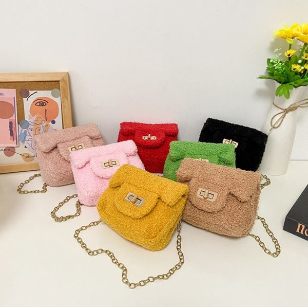 children princess plush handbags baby girls candy colors one shoulder bag mini purse korean fashion kids simple accessories small square bag, Black
children princess plush handbags baby girls candy colors one shoulder bag mini purse korean fashion kids simple accessories small square bag, Black