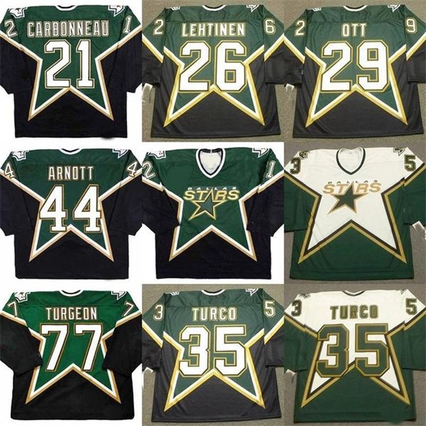 52vintage men 21 guy carbonneau 26 jere lehtinen 29 steve ott 35 marty turco 44 jason arnott 77 pierre turgeon hickey jersey, Black
52vintage men 21 guy carbonneau 26 jere lehtinen 29 steve ott 35 marty turco 44 jason arnott 77 pierre turgeon hickey jersey, Black
