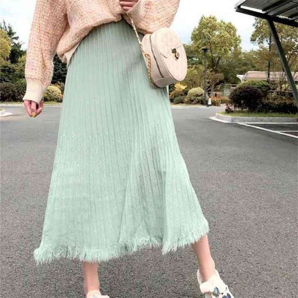 autumn winter arrival high waist slimming simple stretch all-match casual women a-line large-length skirt 210527, Black
autumn winter arrival high waist slimming simple stretch all-match casual women a-line large-length skirt 210527, Black