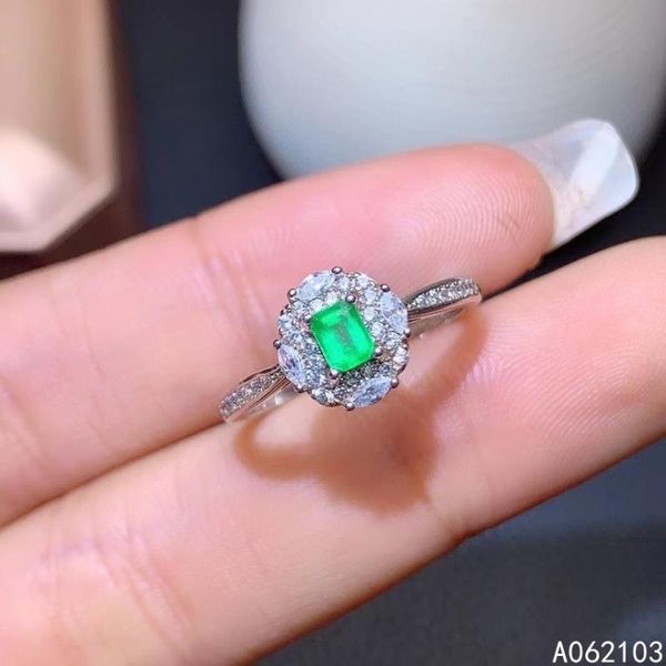 cluster rings kjjeaxcmy fine jewelry 925 sterling silver inlaid natural emerald women's fashion fresh square adjustable gem ring suppor, Golden;silver
cluster rings kjjeaxcmy fine jewelry 925 sterling silver inlaid natural emerald women's fashion fresh square adjustable gem ring suppor, Golden;silver