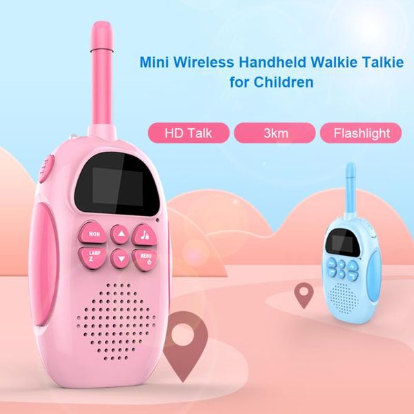 walkie talkie portable handheld 1 pair kids talkies toy talk parent-child educational interactive toys
walkie talkie portable handheld 1 pair kids talkies toy talk parent-child educational interactive toys