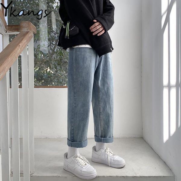 high waist boyfriend woman's autumn jeans ladies streetwear daily all-matched trousers vintage casual korean harem denim pants women�, Blue
high waist boyfriend woman's autumn jeans ladies streetwear daily all-matched trousers vintage casual korean harem denim pants women�, Blue