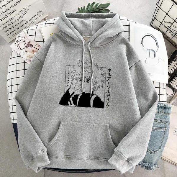 women's hoodies & sweatshirts killua x anime streetwear ulzzang harajuku japan cartoon print women fun vintage casual sweatshirt, Black
women's hoodies & sweatshirts killua x anime streetwear ulzzang harajuku japan cartoon print women fun vintage casual sweatshirt, Black