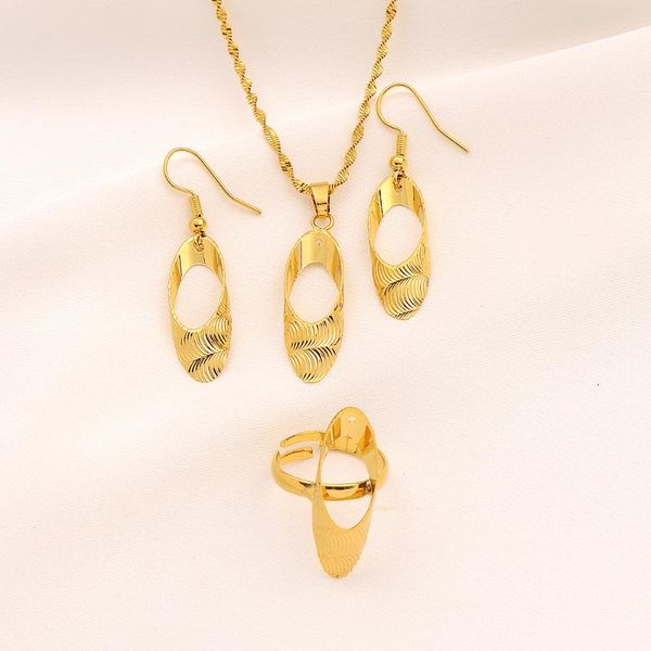 earrings & necklace bangrui 2021 exquisite gold color hollow ellipse pendant drop rings fashion jewelry sets african gifts, Silver
earrings & necklace bangrui 2021 exquisite gold color hollow ellipse pendant drop rings fashion jewelry sets african gifts, Silver