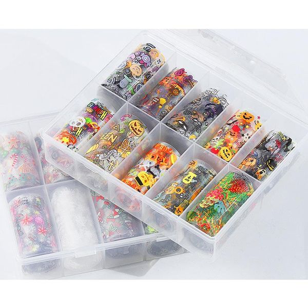 nail art decorations 1 set transfer stickers foil christmas halloween diy manicure accessories ey669, Silver;gold
nail art decorations 1 set transfer stickers foil christmas halloween diy manicure accessories ey669, Silver;gold