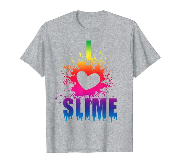 i love slime t shirt girls slime making birthday cute gift, White;black
i love slime t shirt girls slime making birthday cute gift, White;black