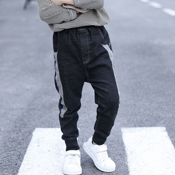 children boys stretch jeans haren pants kids baby boy denim long pants clothing toddler boys cowboy trousers fit 1-5y, Blue
children boys stretch jeans haren pants kids baby boy denim long pants clothing toddler boys cowboy trousers fit 1-5y, Blue