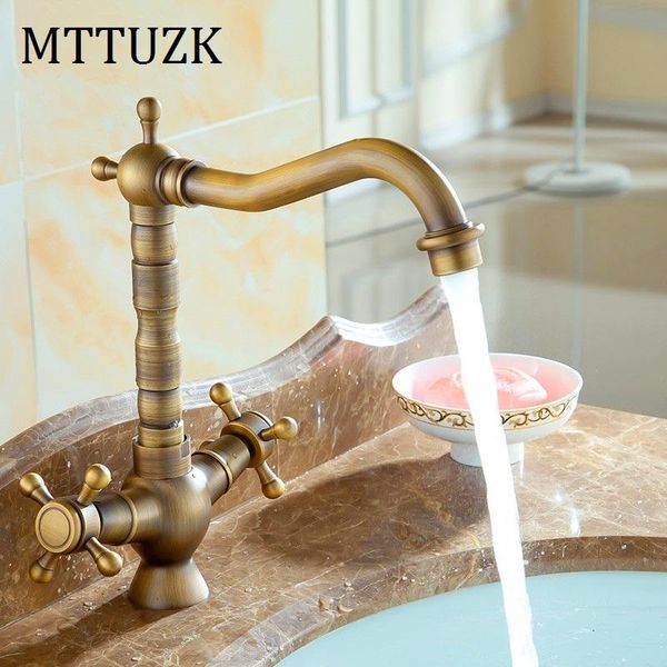 bathroom sink faucets mttuzk antique brass basin faucet double handle single hole and cold mixer tap kitchen wash
bathroom sink faucets mttuzk antique brass basin faucet double handle single hole and cold mixer tap kitchen wash