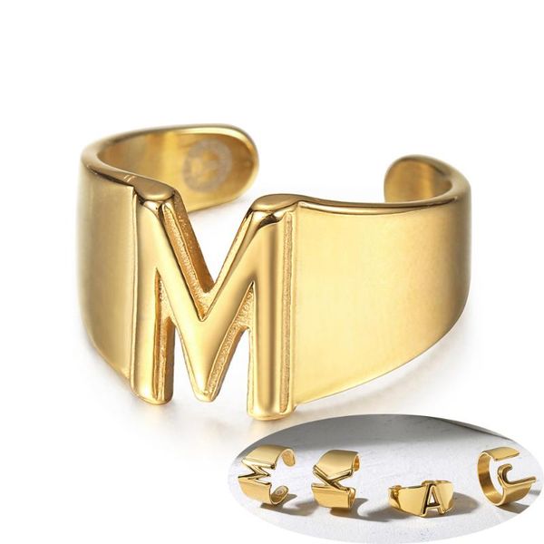 letter band ring for women gold color stainless steel statement open knuckle finger party engagement jewelry lkr182 cluster rings, Golden;silver
letter band ring for women gold color stainless steel statement open knuckle finger party engagement jewelry lkr182 cluster rings, Golden;silver