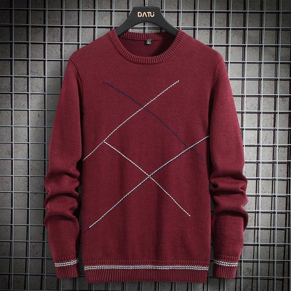 men's sweaters men sweater student 2021 autumn and winter stripe male knitted pullover cotton teenager boy korean style m104, White;black
men's sweaters men sweater student 2021 autumn and winter stripe male knitted pullover cotton teenager boy korean style m104, White;black