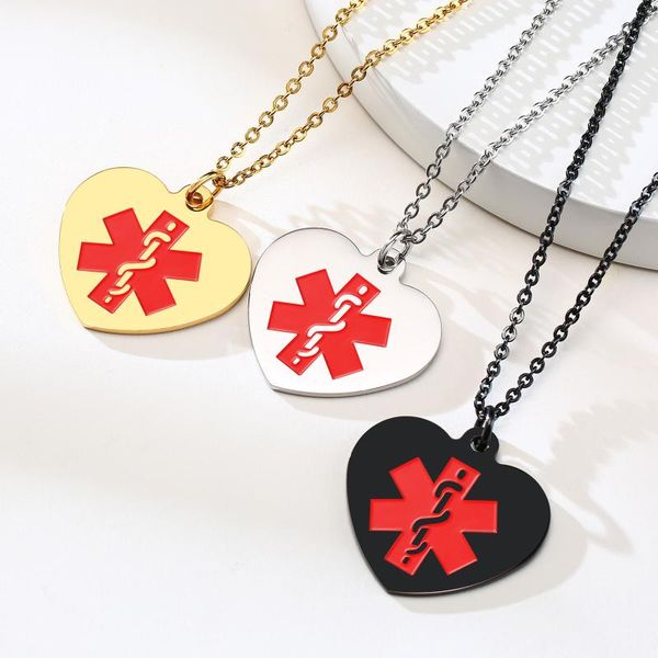 pendant necklaces engrave back alert id necklace for women,custom stainless steel tag,emergency disease collar accessory, Silver
pendant necklaces engrave back alert id necklace for women,custom stainless steel tag,emergency disease collar accessory, Silver