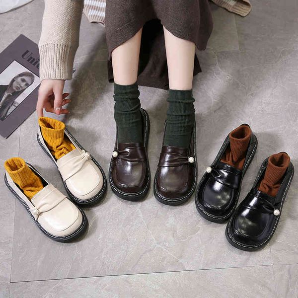 dress shoes retro women's leather shoes, slip-on, short, pearl, college style, low e4w7, Black
dress shoes retro women's leather shoes, slip-on, short, pearl, college style, low e4w7, Black