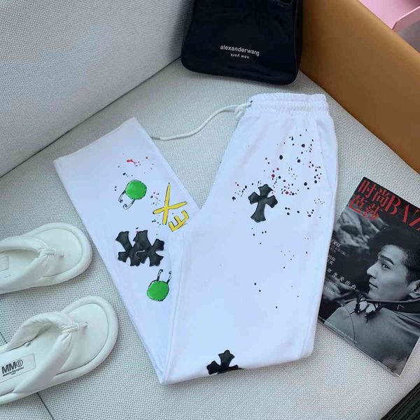 ch factory crosin ch2021ss spring and summer new high waist elastic drawstring ribbon hand painted color graffiti cross skinned, White;black
ch factory crosin ch2021ss spring and summer new high waist elastic drawstring ribbon hand painted color graffiti cross skinned, White;black