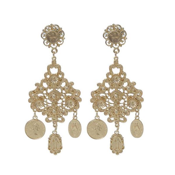 dangle & chandelier human head coin baroque earrings large cross vintage pendant for women fashion jewelry, Silver
dangle & chandelier human head coin baroque earrings large cross vintage pendant for women fashion jewelry, Silver