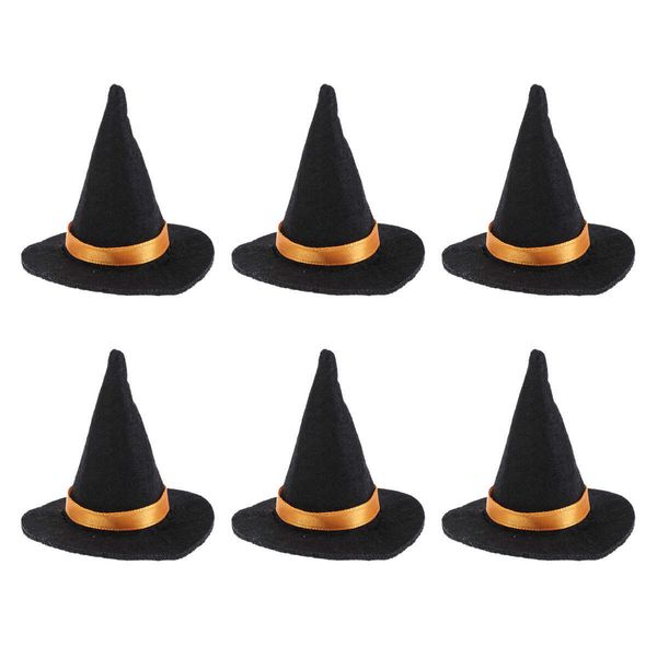 6pcs mini felt witch hats handmade wine bottle decoration for halloween party diy hair accsori crafts black
6pcs mini felt witch hats handmade wine bottle decoration for halloween party diy hair accsori crafts black