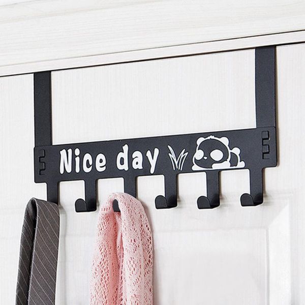 key holder wall mounted 6 hooks rack coat hat hanger organize household hook with printed cartoon panda patterns & rails
key holder wall mounted 6 hooks rack coat hat hanger organize household hook with printed cartoon panda patterns & rails