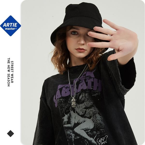 2021 spring and summer new band round neck short sleeve t-shirt dark street fashion t-shirt men's wear, White
2021 spring and summer new band round neck short sleeve t-shirt dark street fashion t-shirt men's wear, White