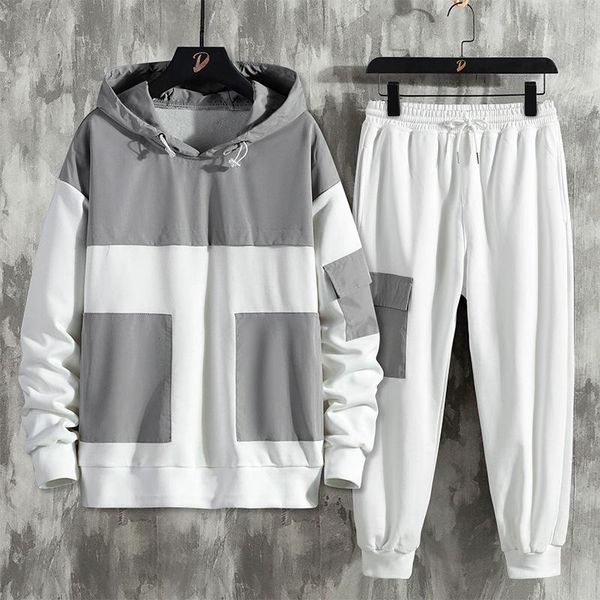 jogging clothing spring autumn high street hooded tracksuit men pullover hoodie+pants 2 piece sets male casual sweat suits, Black;red
jogging clothing spring autumn high street hooded tracksuit men pullover hoodie+pants 2 piece sets male casual sweat suits, Black;red