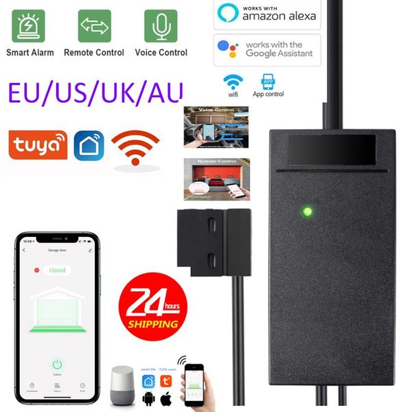 smart home control tuya wifi switch garage door opener controller work with alexa echo google smartlife/tuya app no hub require
smart home control tuya wifi switch garage door opener controller work with alexa echo google smartlife/tuya app no hub require