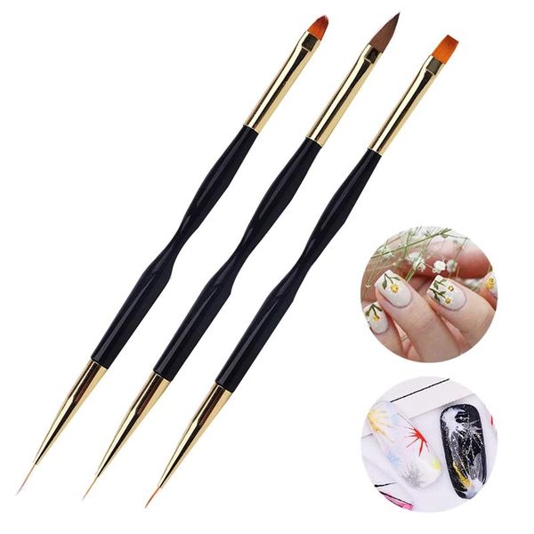 piece set nail art pen double headed, uv gel painting brush stick manicure decoration tool tips draw line flower kit decorations, Silver;gold
piece set nail art pen double headed, uv gel painting brush stick manicure decoration tool tips draw line flower kit decorations, Silver;gold