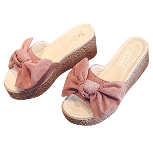 slippers sagace shoes woman fashion solid bow wedge non-slip platform brander rubber beach women summer 2021apr14, Black
slippers sagace shoes woman fashion solid bow wedge non-slip platform brander rubber beach women summer 2021apr14, Black