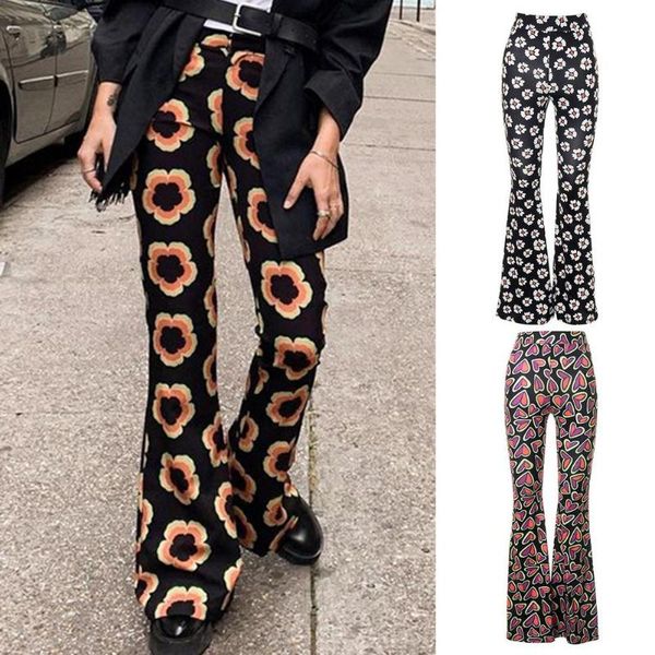 women's pants & capris women girl print floral high waist flare fashion summer long trousers slim pant sweatpants, Black;white
women's pants & capris women girl print floral high waist flare fashion summer long trousers slim pant sweatpants, Black;white