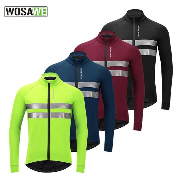 racing jackets wosawe winter fleece cycling motorbike jacket windproof waterproof reflective long sleeve jersey road bike moto wear, Black;red
racing jackets wosawe winter fleece cycling motorbike jacket windproof waterproof reflective long sleeve jersey road bike moto wear, Black;red