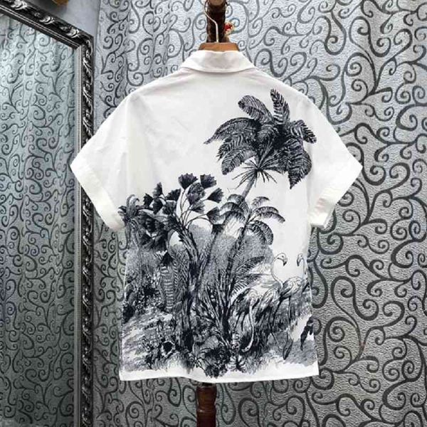 skirts 100%cotton shirts autumn fashion style blouses women turn-down collar vintage ink painting print short sleeve white blouse, Black
skirts 100%cotton shirts autumn fashion style blouses women turn-down collar vintage ink painting print short sleeve white blouse, Black