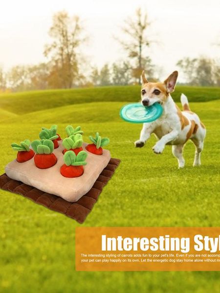 small animal supplies pet dog toys carrot plush toy vegetable chew for dogs snuffle mat cats durable puppy accessories
small animal supplies pet dog toys carrot plush toy vegetable chew for dogs snuffle mat cats durable puppy accessories