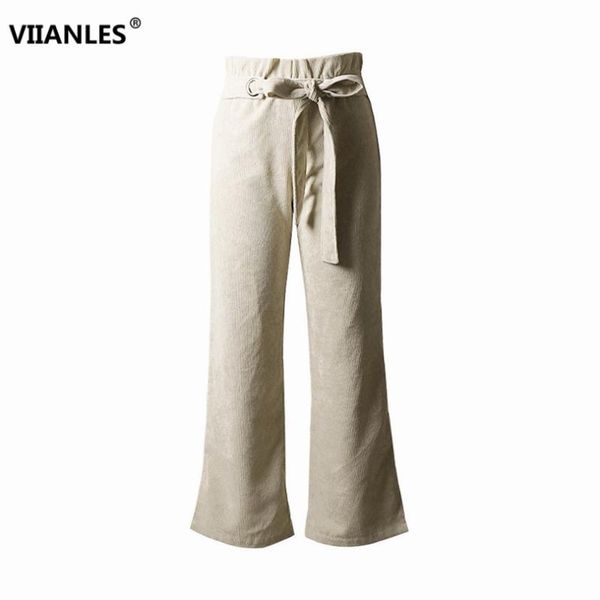 women's pants & capris viianles harem women big size wide leg casual black high elastic waist loose belt pleated pant plus trousers, Black;white
women's pants & capris viianles harem women big size wide leg casual black high elastic waist loose belt pleated pant plus trousers, Black;white