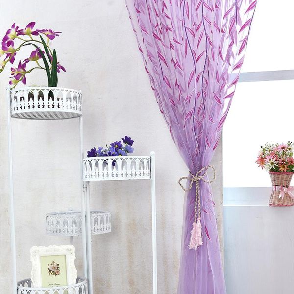 pcs willow voile tulle room window curtain sheer panel drapes 100*200/100*270cm pastoral style polyester
pcs willow voile tulle room window curtain sheer panel drapes 100*200/100*270cm pastoral style polyester