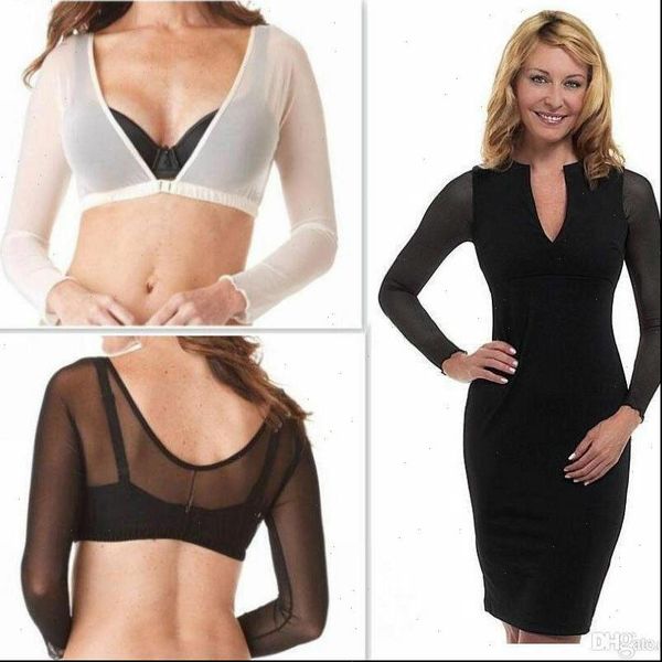 women t shirt plus size seamless thinner slimmer amazing arms shaper ladies chiffon lightweight wrap armwear short shirts, White
women t shirt plus size seamless thinner slimmer amazing arms shaper ladies chiffon lightweight wrap armwear short shirts, White