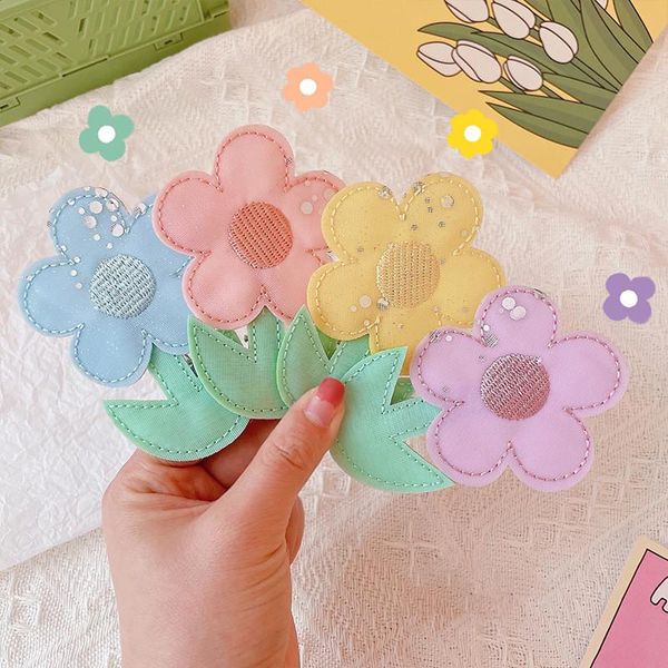 1pcs simple little flower children's hairpin cartoon fabric duckbill clip liu haibin cute girls hair accessories, Slivery;white
1pcs simple little flower children's hairpin cartoon fabric duckbill clip liu haibin cute girls hair accessories, Slivery;white