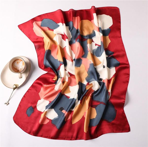 fashion scarf luxury women brand silk neck scarves for lady print hair band female neckerchief shawl and wraps, Blue;gray
fashion scarf luxury women brand silk neck scarves for lady print hair band female neckerchief shawl and wraps, Blue;gray
