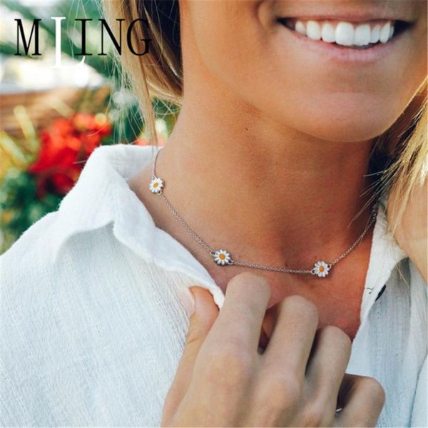 vintage alloy link chain choker necklace est sunflower party jewelry for women chokers, Golden;silver
vintage alloy link chain choker necklace est sunflower party jewelry for women chokers, Golden;silver